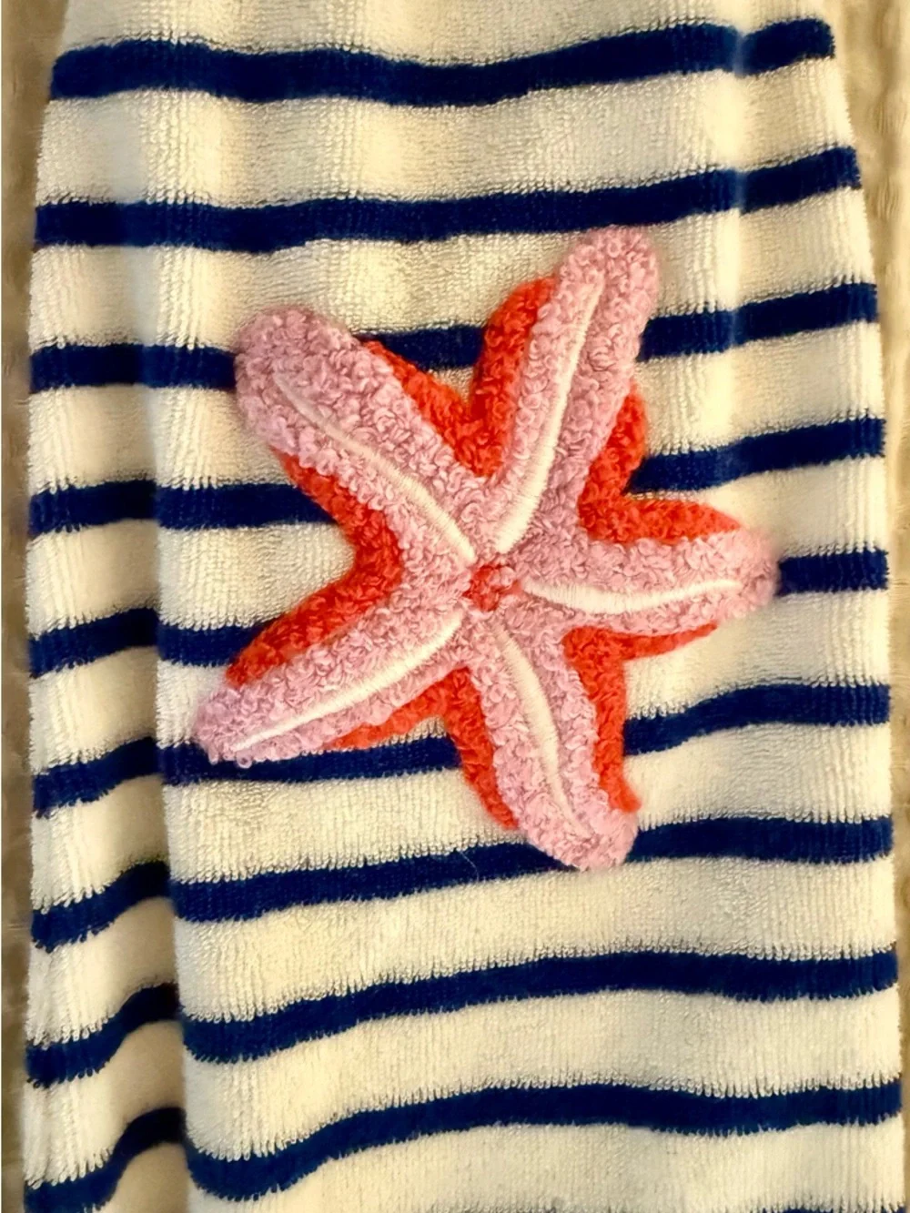 Mini Boden Kids' Sea Creature Embroidered Terry Cloth Set Size 7/8 - Picture 8 of 11